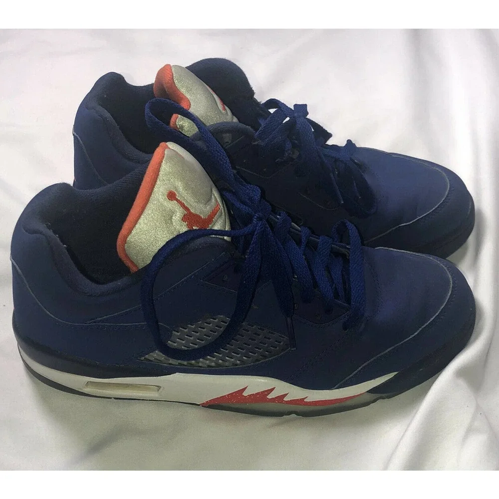 Air Jordan V 5 Retro Low Basketball Sneakers‎